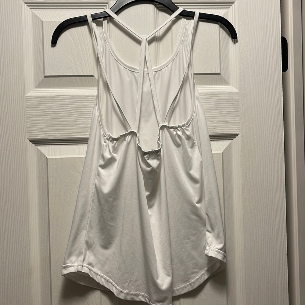 White tank top